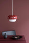 Dyberg Larsen Hanglamp Haipot 15 X 23 Cm E27 Staal 60w Rood