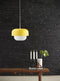 Dyberg Larsen Hanglamp Haipot Led 23 X 15 Cm E27 60w Geel