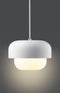 Dyberg Larsen Hanglamp Haipot Led 23 X 15 Cm E27 60w Wit