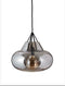 Dyberg Larsen Hanglamp Polo Smoked 29 Cm Glas/staal 60w Grijs