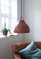 Dyberg Larsen Hanglamp Pyra 29 X 30 Cm E27 Staal 60w Cognac