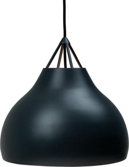 Dyberg Larsen Hanglamp Pyra 29 X 30 Cm E27 Staal 60w Matgrijs