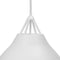 Dyberg Larsen Hanglamp Pyra 29 X 30 Cm E27 Staal 60w Matwit