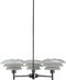 Dyberg Larsen Kroonluchter Dl20 G9 33w 50 Cm Staal/glas Zilver
