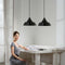 Dyberg Larsen Momentum Plafondlamp Met Textiel Draad 33 Cm
