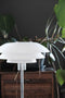 Dyberg Larsen Staande Lamp Dl31 Opal 133 Cm G9 Staal 5w Wit