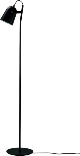 Dyberg Larsen Staande Lamp Oslo 130 Cm E14 Staal 40w Zwart