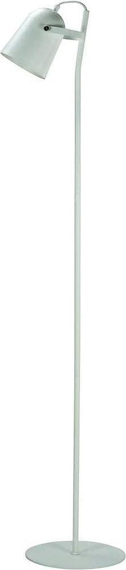 Dyberg Larsen Staande Lamp Oslo Led 130 Cm E14 Staal 40w Wit