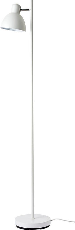Dyberg Larsen Staande Lamp Riflet 150 Cm E27 Staal 40w Wit