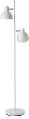 Dyberg Larsen Staande Lamp Skagen 2 55 Cm E27 Staal 40w Wit