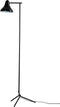 Dyberg Larsen Staande Lamp Tokyo 155 Cm E27 Staal 60w Zwart