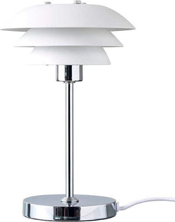 Dyberg Larsen Tafellamp Dl16 Led 16 X 25 Cm G9 Staal 33w Wit