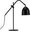 Dyberg Larsen Tafellamp Easton 15 X 43 Cm E27 Staal 60w Zwart