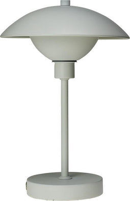 Dyberg Larsen Tafellamp Roma Oplaadbaar 26 Cm Staal 5w Wit