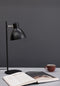 Dyberg Larsen Tafellamp Skagen Led 25 Cm E27 Staal 60w Zwart