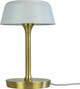 Dyberg Larsen Tafellamp Valencia Led 30 Cm G9 Staal 33w Goud