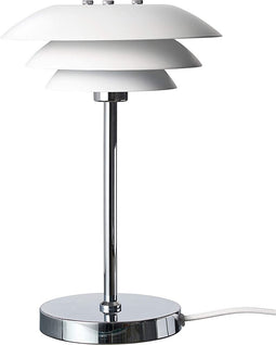 Dyberg Larsen Taffellamp Dl20 Led 20 X 20 X 30 Cm G9 33w Wit