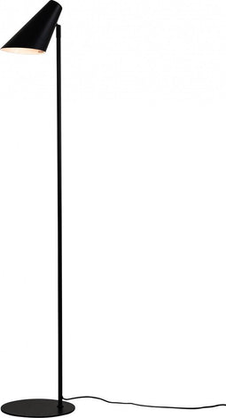 Dyberg Larsen Vloerlamp Cale 135 Cm Gu10 Staal 35w Zwart