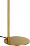 Dyberg Larsen Vloerlamp Futura 145 Cm Staal 25w Zwart/goud