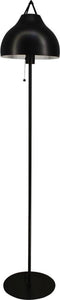 Dyberg Larsen Vloerlamp Pyra 150 Cm E27 Staal 60w Matzwart
