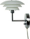 Dyberg Larsen Wandlamp Dl20 20 Cm G9 Staal/glas 28w Wit