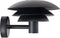 Dyberg Larsen Wandlamp Dl20 Outdoor 20w Aluminium Matzwart