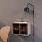 Dyberg Larsen Wandlamp Easton Led 15 X 43 Cm E27 60w Zwart