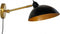 Dyberg Larsen Wandlamp Futura 26 Cm E14 Staal 25w Zwart
