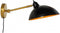 Dyberg Larsen Wandlamp Futura 26 Cm E14 Staal 25w Zwart