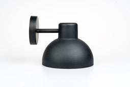 Dyberg Larsen Wandlamp Hadsten 23 Cm 35w Aluminium Matzwart