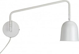 Dyberg Larsen Wandlamp Manchester 23 Cm E14 Staal 40w Wit