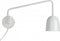 Dyberg Larsen Wandlamp Manchester 23 Cm E14 Staal 40w Wit