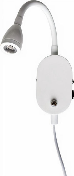 Dyberg Larsen Wandlamp Mols Led 3 X 37,5 Cm Staal 3w Wit