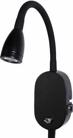 Dyberg Larsen Wandlamp Mols Led 3 X 37,5 Cm Staal 3w Zwart