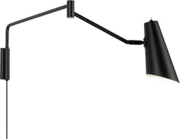 Dyberg Larsen Wandlamp Noa Led 10w 85 Cm Staal Matzwart