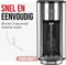 DistinQ Heetwaterdispenser - Luxe Instant Waterkoker - 2,5 Liter - Afneembaar Reservoir - Zilver Zwart