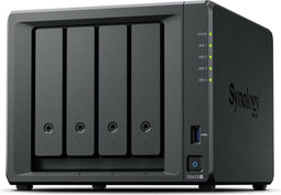 Synology DS425+ - 4-bay NAS - 2,5 GbE poort - tot 80 TB opslagcapaciteit (2x)