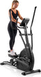 Hammer Fitness SpeedMotion II Crosstrainer - Fitness - met Zwift en Kinomap - 24 trainingsprogramma's - Zwart