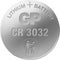 GP - CR3032 - Lithium Batterij 3V - Zilver