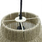 PTMD Juta Hanglamp - 30 x 30 x 36 cm - jute - Naturel
