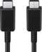 Samsung EP-DN975 - USB-C naar USB-C Kabel 5A 100 cm - Zwart