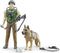 Bruder bworld ranger met hond en accessoires (62660)