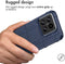 iMoshion Hoesje Geschikt voor Xiaomi 14 Hoesje Siliconen - iMoshion Rugged Shield Backcover - Donkerblauw