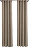 Larson - Luxe Geweven Blackout Gordijn - Verduisterend - Beige - 150 x 250 cm