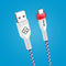 Blade Representaciones FT0030 - USB-C Oplaadkabel 3m - Oplaadstatus-LED - Wit