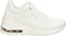 Skechers Million Air - Elevated Air - Hoge Sneakers - Wit