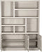 Vakkenkast Brussel XL 160 cm - zand