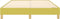 vidaXL - Bedframe - zonder - matras - 140x190 - cm - stof - groen