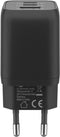 Goobay 64753 - Oplader - 2x USB-Type-C - Snel opladen - Zwart