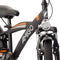 AMIGO Roady Jongensfiets 20 Inch - Kinderfiets voor 6 tot 8 Jaar - 110-125 cm - 3 Versnellingen - Zwart/Oranje